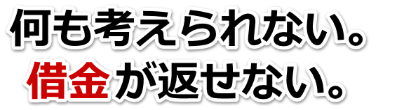 もうどうしようもない。借金が返せない。柏市で弁護士や司法書士に無料相談するしかない